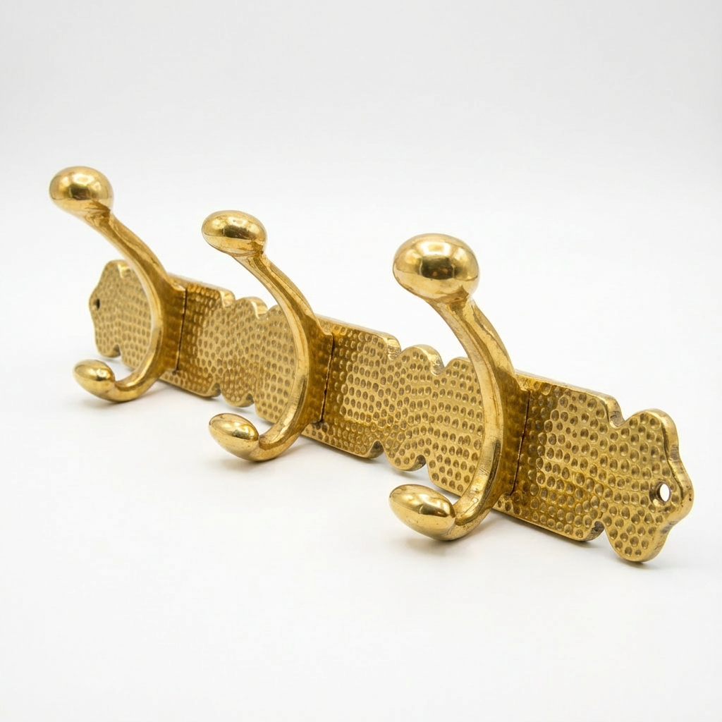 Porte manteau martelée